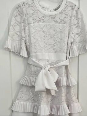 the clothing company lace dress The Clothing Company Floral Lace Dress